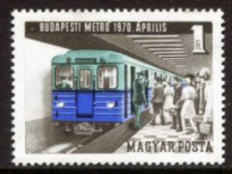 HUNGARY 1970  Metro Line Opening MNH / **.  Michel 2577 - Ungebraucht