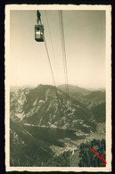 AK 1940 Seilschwebebahn Ebensee Feuerkogel, Blick Auf Ebensee Und Traunsee + SST - Ebensee