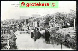 STAVOREN Oud, Delft Achterom Echte Foto 1980 - Stavoren