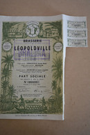Brasserie Léopoldville Part Social - S - V