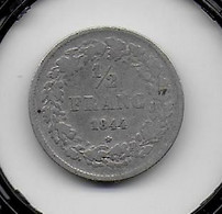 1/2 FRANC Argent Léopold I 1844 - 1/2 Franc