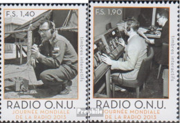 UNO - Genf 805-806 (kompl.Ausg.) Postfrisch 2013 UN Radio - Neufs