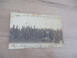 Carte Photo Militaire Militaria Avec Texte Officiers Du 29 ème Bataillon De Chasseurs 1906 - Personajes