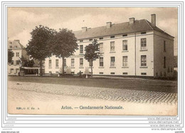 ARLON ..-- GENDARMERIE . 1908 Vers LODELINSART ( Melle L. LARCHEZ ) .   Voir Verso . - Aarlen