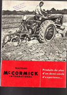 Livre Ancien Mc Cornick Tracteur International Saint Dizier 1950 Revue Technique - Do-it-yourself / Technical