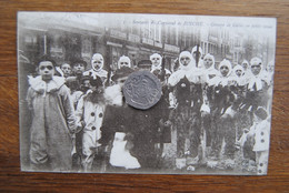 5176/Souvenir Du Carnaval De BINCHE-Groupe De Gilles En Petite Tenue (1922) - Carnaval