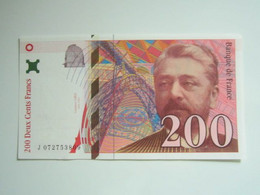 1999 Billet 200 Francs Eiffel - 200 F 1995-1999 ''Eiffel''