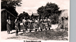 Nouvelle-Zélande - Poi Dancers Rotorua N.Z. Maori - Carte-photo N° 4463 - Nouvelle-Zélande