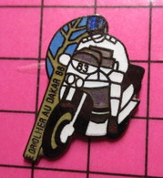 115d Pin's Pins / Beau Et Rare / THEME : MOTOS / RALLYE PARIS DAKAR HUBERT ORIOL 1e En 88 - Motos