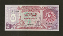 Qatar, 5 Riyals, 1980's ND Issue - Qatar