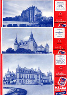 Lot De 2 Buvards Mazda. Châteaux De Chantilly, Larochefoucault, Chateaudun. - Collections, Lots & Series