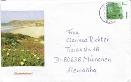 Portugal - Umschlag Echt Gelaufen / Cover Used (f1352) - Brieven En Documenten