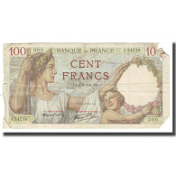 France, 100 Francs, Sully, 1941, P. Rousseau And R. Favre-Gilly, 1941-09-04, TB - 100 F 1939-1942 ''Sully''