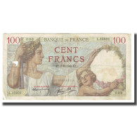 France, 100 Francs, Sully, 1940, P. Rousseau And R. Favre-Gilly, 1940-11-07, TB - 100 F 1939-1942 ''Sully''