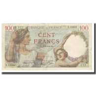 France, 100 Francs, Sully, 1940, P. Rousseau And R. Favre-Gilly, 1940-08-08, TB - 100 F 1939-1942 ''Sully''