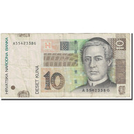 Billet, Croatie, 10 Kuna, 2001, 2001-03-07, KM:38, B - Croatie