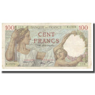 France, 100 Francs, Sully, 1940, P. Rousseau And R. Favre-Gilly, 1940-12-19 - 100 F 1939-1942 ''Sully''