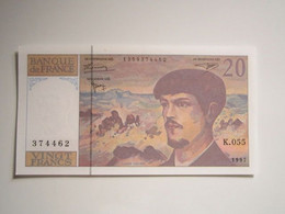 1997 Billet 20 FRANCS DEBUSSY - 20 F 1980-1997 ''Debussy''