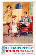 Buvard Flan Mireille, Chewing Gum Bell. N° 80 - Sucreries & Gâteaux