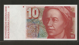 Suisse, 10 Francs, 1975-1993 Issue National Bank - Suisse