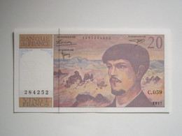 1997 Billet 20 FRANCS DEBUSSY - 20 F 1980-1997 ''Debussy''