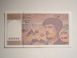 1997 Billet 20 FRANCS DEBUSSY - 20 F 1980-1997 ''Debussy''