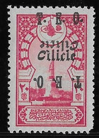 Cilicie N°68a - Variété Double Surcharge Noire Dont Une Renversée - Neuf ** Sans Charnière - B/TB - Ungebraucht