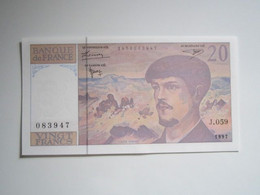 1997 Billet 20 FRANCS DEBUSSY - 20 F 1980-1997 ''Debussy''