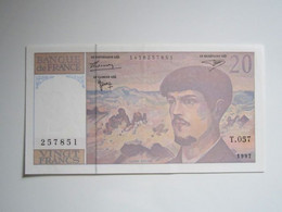 1997 Billet 20 FRANCS DEBUSSY - 20 F 1980-1997 ''Debussy''