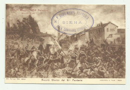 SIENA 9 REGGIMENTO FANTERIA BRIGATA REGINA A PALESTRO 1859 - NV    FP - Regiments