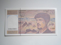 1997 Billet 20 FRANCS DEBUSSY - 20 F 1980-1997 ''Debussy''