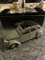 SOLIDO 1/18 COFFRET BOITE METAL BOX : CITROEN 2 CV - Solido