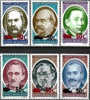 1998 - ANNIVERSARIES - PERSONALITIES 1991 - OVERPRINT WITH MEANS OF TRANSPORT - Nuevos