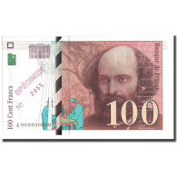 France, 100 Francs, Cézanne, 1997, Specimen, NEUF, Fayette:74.00SPN, KM:158s - 100 F 1997-1998 ''Cézanne''