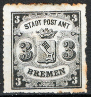 Germania Brema 1861 Unif.6a */MH VF/F - Bremen