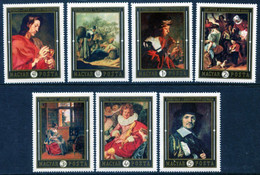 HUNGARY 1969 Dutch Paintings MNH / **.  Michel 2555-61 - Ungebraucht