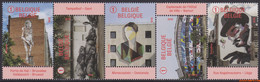 België 2018 - Mi:4816/4820, Yv:4749/4753, OBP:4770/4774, Stamp - XX - Street Art In Picture - Neufs