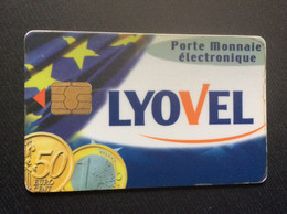 CARTE À PUCE LYOVEL  Porte-Monnaie Électronique - Monéo