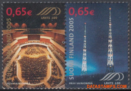 Finland 2005 - Mi:1733/1734, Yv:1700 A, Stamp - XX - Lahti - Unused Stamps