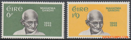 Ierland 1969 - Mi:235/236, Yv:237/238, Stamp - XX - Mahatma Gandhi Homme D'tat Et Plus Politique - Nuovi