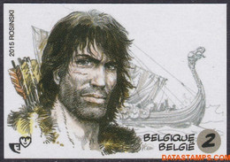 België 2015 - Mi:4530, Yv:4463, OBP:4484, Stamp - □ - Youth Philately Thorgal - Ongetande