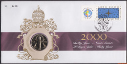 België 2000 - Mi:3018, Yv:2961, OBP:2967, Nummisletter - O - Anniversary AD 2000 - Numisletters