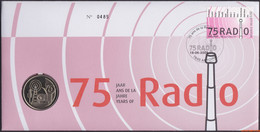 België 2005 - Mi:3463, Yv:3400, OBP:3415, Nummisletter - O - 75 Years Of Radio - Numisletter