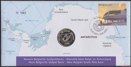 België 2007 - OBP:3661, Nummisletter - O - The South Pole - Numisletter