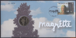 België 2008 - OBP:3746, Nummisletter - O - Rene Margritte - Numisletters