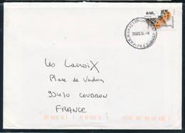 Bulgarie N°4007 Papillon Sur Lettre Pour La France - Briefe U. Dokumente