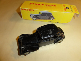 Dinky 24N Citroen Traction 11 BL + Boite - Dinky