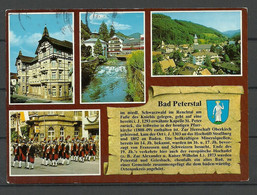 Deutschland BAD PETERSTAL Schwarzwald (gesendet 1991, Mit Briefmarke) - Bad Peterstal-Griesbach