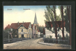 AK Bünde, Bahnhof-Strasse - Buende
