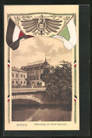 AK Radeberg, Röderbrücke Mit Hotel Kaiserhof - Radeberg